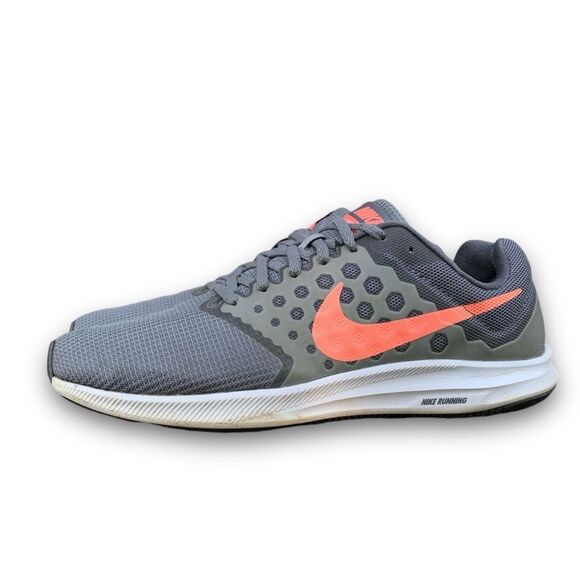 Nike Downshifter Cool Grey Lava Glow Running Athletic Shoes Women’s size 11 - Picture 6 of 15